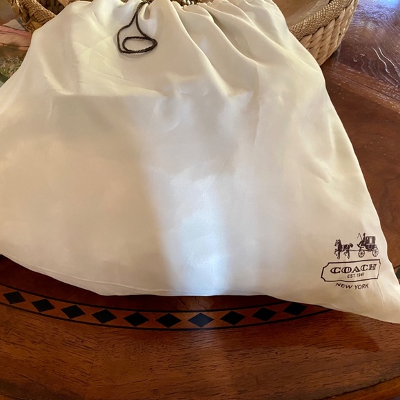 COACH G1220-19902 Legacy Rory Blue & Black Color Block leather XL Bag - Picture 14 of 14